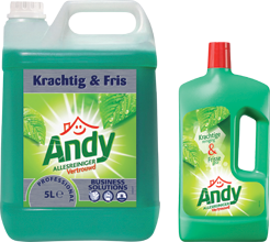 Facilitaire producten schoonmaak andy